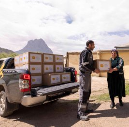 
ЗАО AzerGold организовало акции социальной помощи по случаю Гурбан байрамы