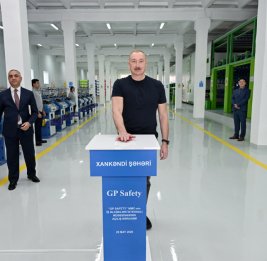 В Ханкенди состоялось открытие предприятия по производству рабочих перчаток