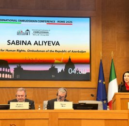 
Сабина Алиева поведала итальянцам о правах человека