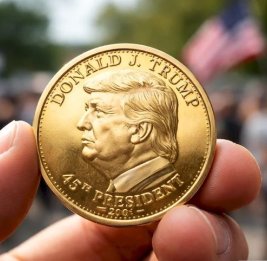 Трамп хочет покрыть бронзовых коней 24-каратным золотом