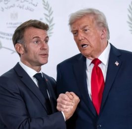 
Макрон поддержал Трампа