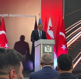 Рашад Набиев: Баку-Тбилиси-Карс - самый конкурентоспособный транзитный маршрут между Каспийским и Черным морями