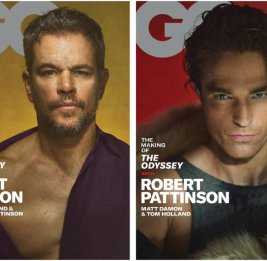 GQ представил обложки с главными актёрами фильма Кристофера Нолана &laquo;Одиссея&raquo;