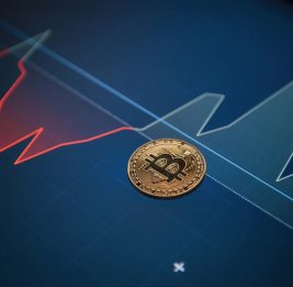 
Биткоин упал ниже отметки в $62 тыс.