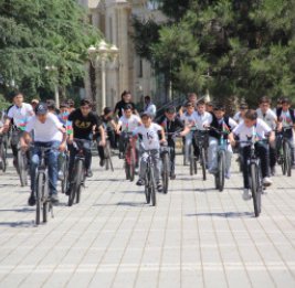 В Тертере прошел традиционный велопробег