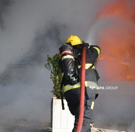 
В посёлке Кешля вспыхнул пожар на объекте