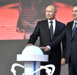 Путин и Мирзиёев дали старт строительству АЭС в Узбекистане