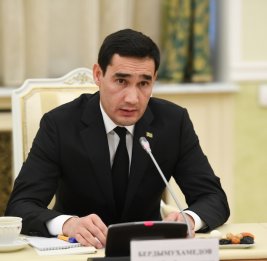 Бердымухамедов: Туркменистан привержен сотрудничеству с Азербайджаном