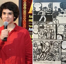 14-летний автор создал первого азербайджанского супергероя комиксов