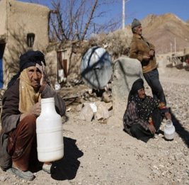 
В Иране 20 тысяч человек остались без воды
