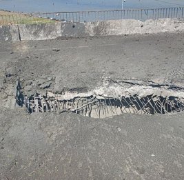 
Украинцы заявили о полном уничтожении Чонгарского моста