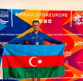 
Азербайджанский гребец стал чемпионом Европы