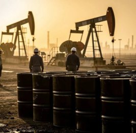 
Нефть рекордно подешевела