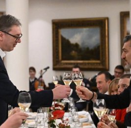 Вучич совершил первый визит в Грузию