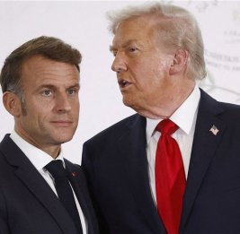 Макрон обещал вести с Трампом &laquo;жесткий&raquo; диалог на саммите G7