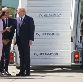 Трамп прибыл в Женеву для участия в саммите G7