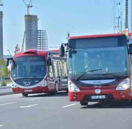Автобусный парк на одном из маршрутов в Баку будет полностью обновлен