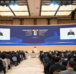 
На Ташкентском форуме представлен потенциал Азербайджана в сфере зеленой энергии и инвестиций