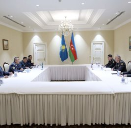 
Начальник Генерального штаба Азербайджанской армии совершает рабочий визит в Казахстан