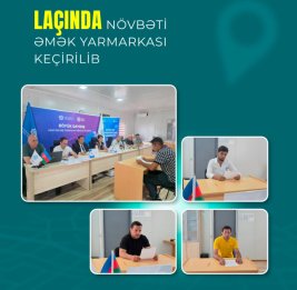 На прошедшей в Лачине ярмарке труда были представлены вакансии по профессии сапера