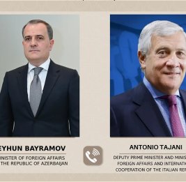 Главы МИД Азербайджана и Италии обсудили стратегическое партнерство и региональную безопасность