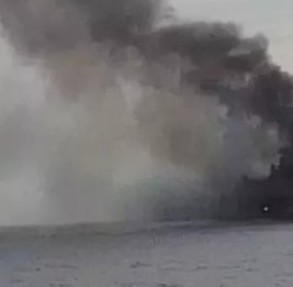 
Уничтожен российский катер