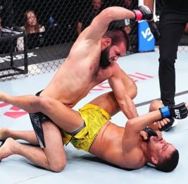 
Тахир Абдуллаев после дебютного нокаута в UFC: &laquo;Я сказал бразильцу: &laquo;Не убегай как девочка!&raquo;