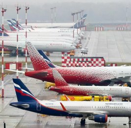Каждый пятый самолет крупнейших российских авиакомпаний не выходит в рейс из-за технических неисправностей
