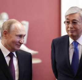 Токаев рассказал Путину о визите в Брюссель