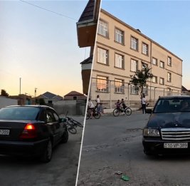 Задержан водитель, устроивший опасную езду у школы в Баку