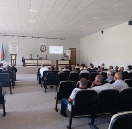 
В селе Хоровлу Джебраильского района начались очередные аграрные тренинги для жителей