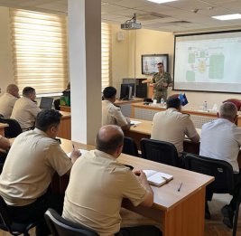 
В Баку проходит курс Мобильной тренинговой группы НАТО