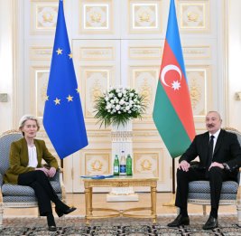 Состоялась встреча Президента Ильхама Алиева с президентом Европейской комиссии в формате &laquo;один на один&raquo;