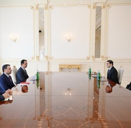 
Президент Ильхам Алиев принял министра юстиции Турции