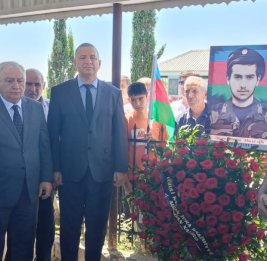 
Останки пропавшего без вести шехида Первой Карабахской войны Мойсюма Алиева преданы земле в Физули