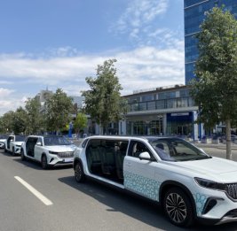 
К саммиту НАТО в Анкаре разработали модель лимузина турецкого электромобиля TOGG