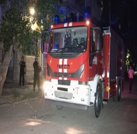 В Гянджке в общежитии произошел пожар
