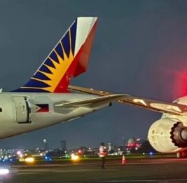 
В аэропорту Манилы произошло столкновение самолетов Saudia и PAL