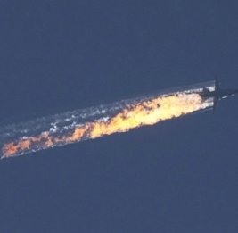 
Украинцы сбили российский самолет