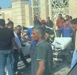 В Гобустанском районе произошло тяжелое ДТП: есть погибший