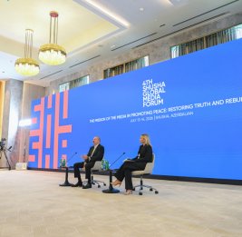 
Президент Ильхам Алиев: Азербайджан становится и даже уже стал средней державой