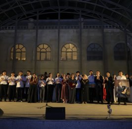 В Гяндже состоялся концерт &laquo;Дружба&raquo; с участием азербайджанских и узбекских исполнителей