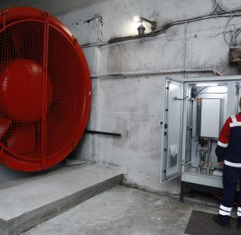 В Бакинском метрополитене установлено еще 6 современных вентиляторов