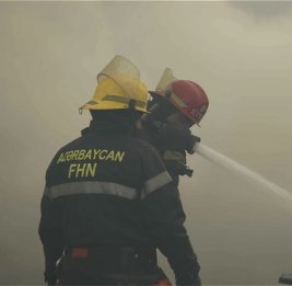 Пожар в многоэтажке Хырдалана ликвидирован