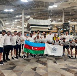 Азербайджанская команда по футзалу победно стартовала на Европейских университетских играх