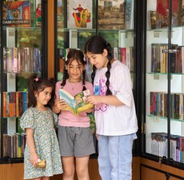 В центре Шуши открылся первый &laquo;Книжный павильон&raquo; под открытым небом