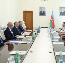 
Министр здравоохранения встретился с делегацией Глобального фонда