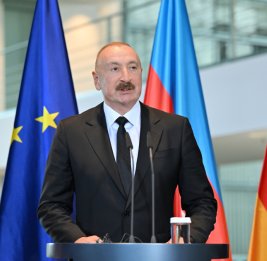 Президент: Основную часть экспорта Азербайджана в Германию составляет сырая нефть