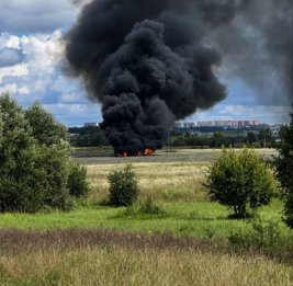 
Су-57 разбился под Подмосковьем