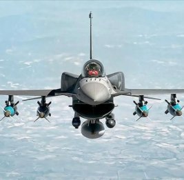 Истребитель F-16 сбил беспилотник над Румынией